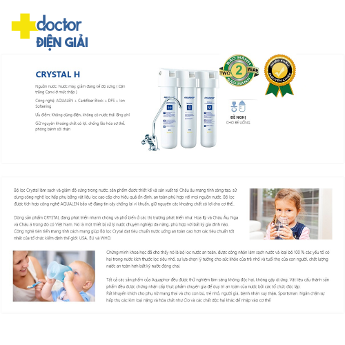 Máy Lọc Nước Aquaphor Crystal H